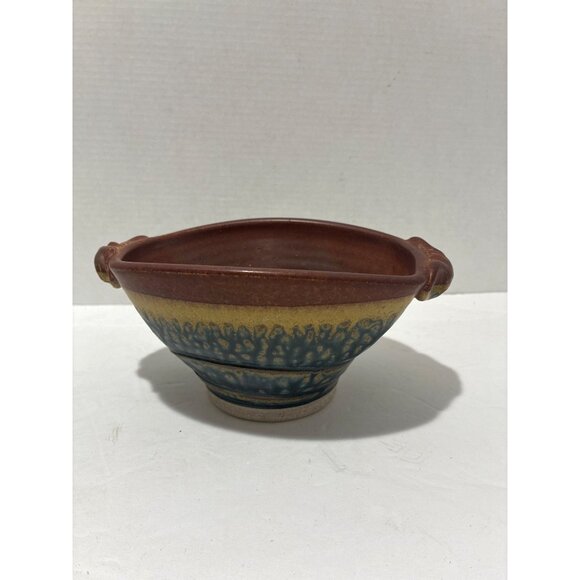 Royce Yoder studio pottery Dish rectangular bowl handmade in Lederach PA - Picture 1 of 9